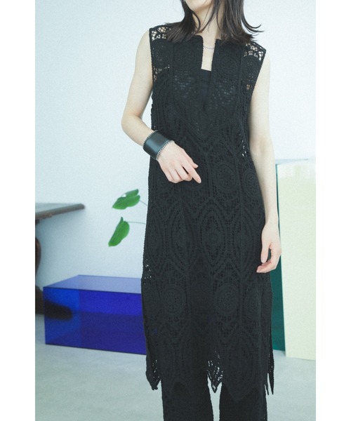 「ROSE BUD」 ノースリーブワンピース ONE SIZE ホワイト系その他 レディース_画像5