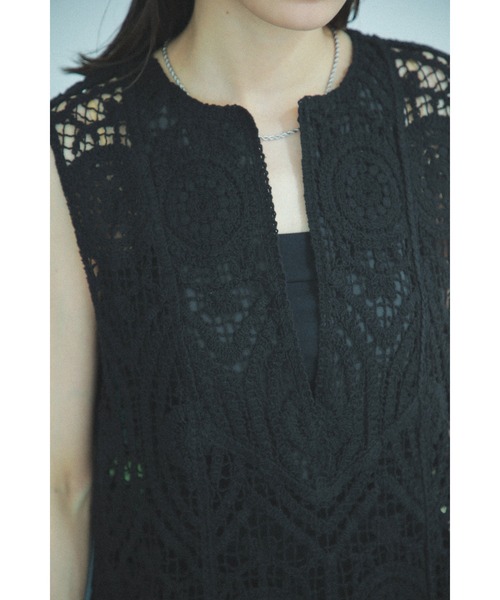 「ROSE BUD」 ノースリーブワンピース ONE SIZE ホワイト系その他 レディース_画像7