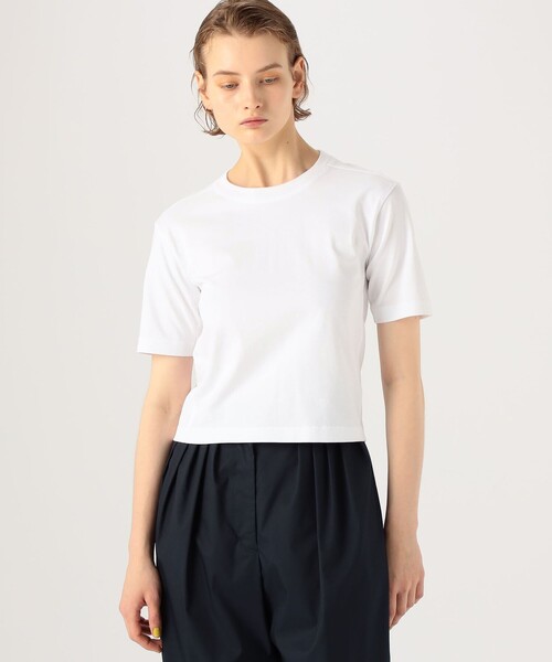 「CABaN」 半袖カットソー S ブルー系その他 レディース_画像2