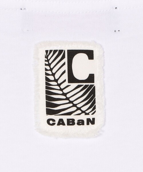 「CABaN」 半袖カットソー S ブルー系その他 レディース_画像9