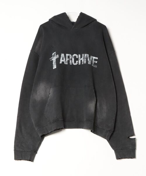パーカー FAR FROM WHAT/ファー フロム ホワット/far vtg fararchive washed hoodie メンズ レディース