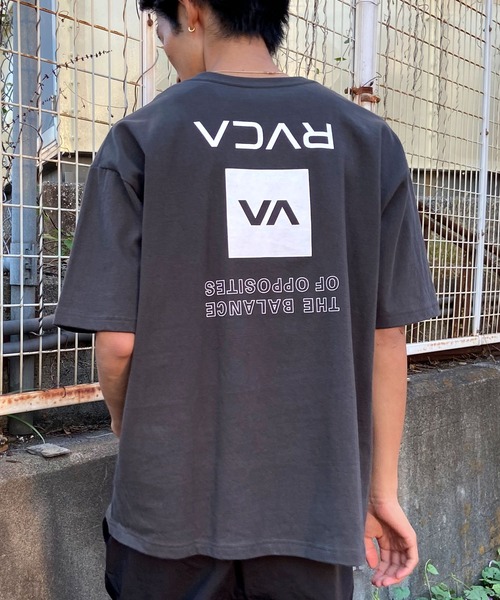 「RVCA」 半袖Tシャツ X-LARGE ベージュ メンズ_画像4