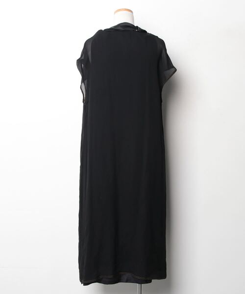 「TOGA」 半袖ワンピース M ブラック レディース_画像2