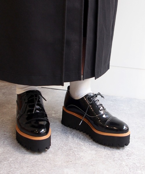 あしながおじさん シューズ 22.5cm ブラック レディース : ZOZOTOWN