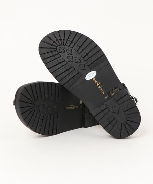 「Mode et Jacomo」 フラットサンダル 23.5cm ブラック レディース_画像3