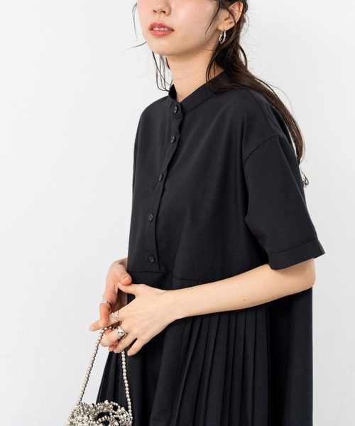 refinedworks」 半袖ワンピース FREE ブラック レディース : ZOZOTOWN