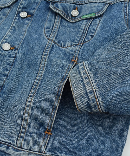 UNITED COLORS OF BENETTON デニムジャケット gジャン 「USED」UNITED