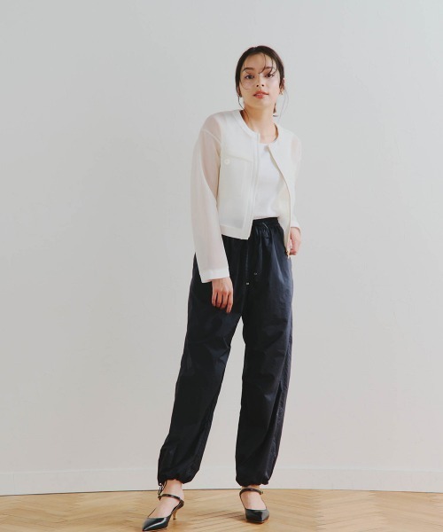 「Droite lautreamont」 ブルゾン M オフホワイト レディース_画像4