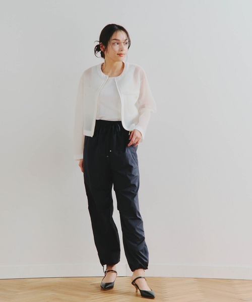 「Droite lautreamont」 ブルゾン M オフホワイト レディース_画像5