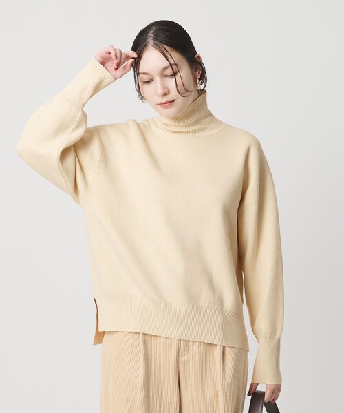 未使用✨ビューティーアンドユース ミラノリブタートルネックニットプルオーバー BEAUTY＆YOUTH UNITED ARROWS ニット セーター ミラノリブ