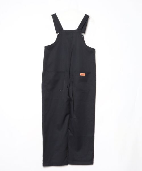 「UNIVERSAL OVERALL」 オーバーオール FREE ブラック レディース_画像2