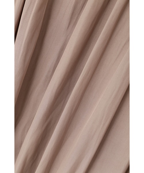 「NATURAL BEAUTY BASIC」 半袖ワンピース SMALL ベージュ レディース_画像2