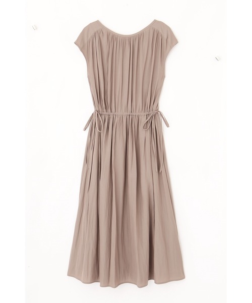 「NATURAL BEAUTY BASIC」 半袖ワンピース SMALL ベージュ レディース_画像5