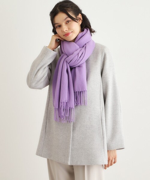 LAURA ASHLEY（ローラアシュレイ） ストール マフラー 「カシミヤ混