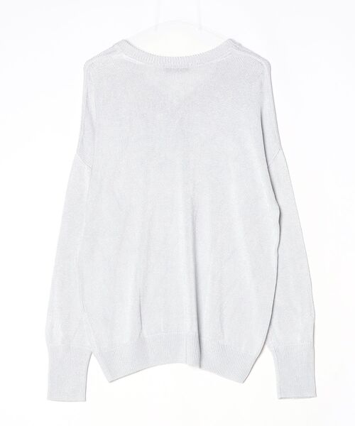 「THE RERACS」 長袖ニット FREE グレー レディース_画像2