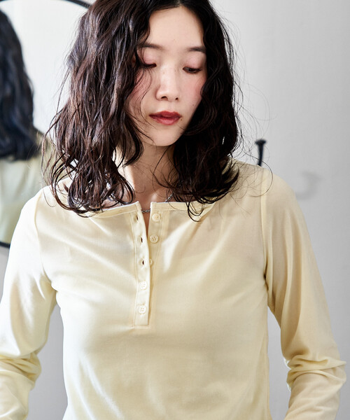FREAK'S STORE（フリークスストア） ヘンリーネック tシャツ 「新色