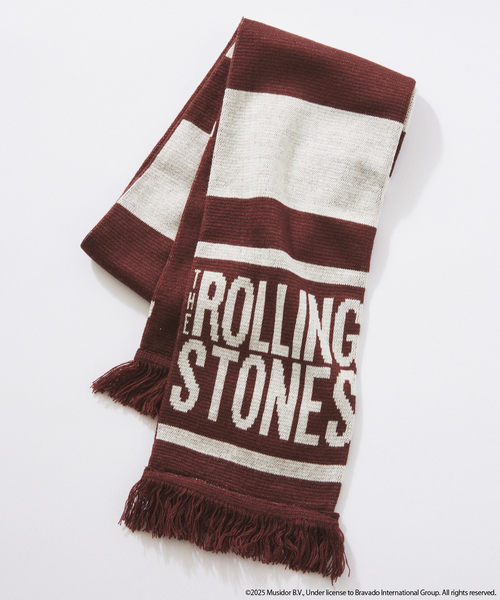 80'S vintage Rolling Stones 欧州ツアー マフラー 80'S vintage Rolling Stones 欧州ツアー マフラー