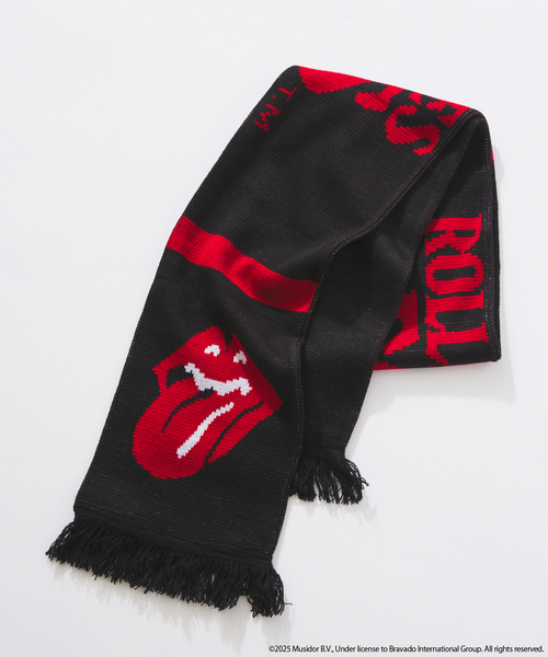 80'S vintage Rolling Stones 欧州ツアー マフラー 80'S vintage Rolling Stones 欧州ツアー マフラー