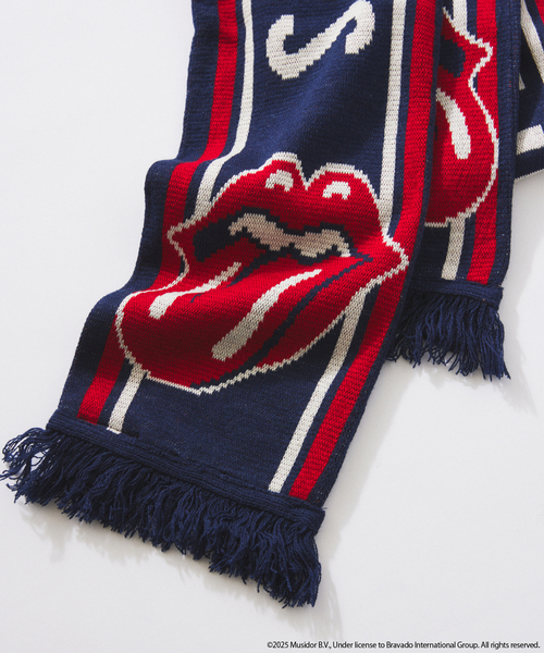 80'S vintage Rolling Stones 欧州ツアー マフラー 80'S vintage Rolling Stones 欧州ツアー マフラー
