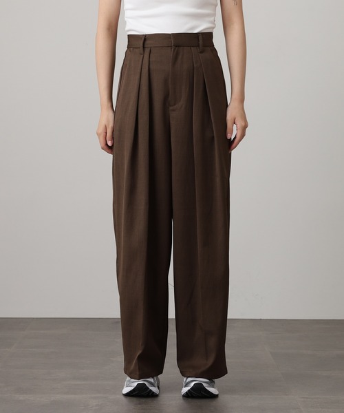 FUNALIVE（ファンアライブ） パンツ ラップスカートレイヤードパンツ