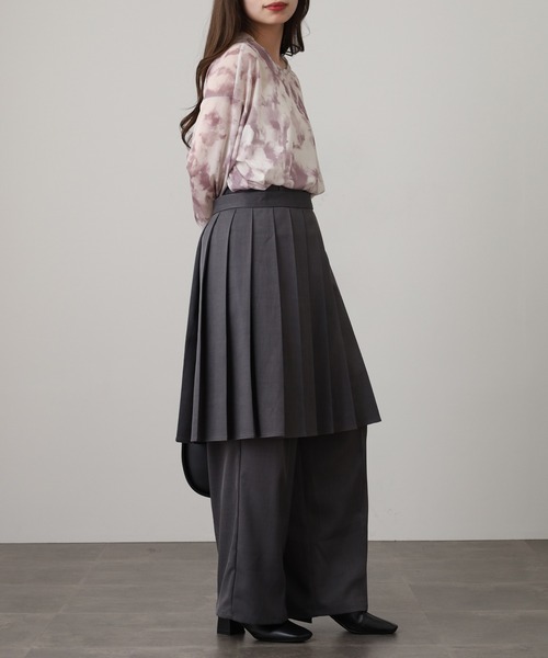 FUNALIVE（ファンアライブ） パンツ ラップスカートレイヤードパンツ