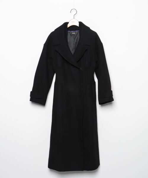 LILY BROWN（リリーブラウン） チェスターコート FREE ブラック