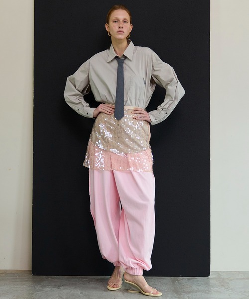 MAISON SPECIAL（メゾンスペシャル） スカート Polka Dot Sequin Mini