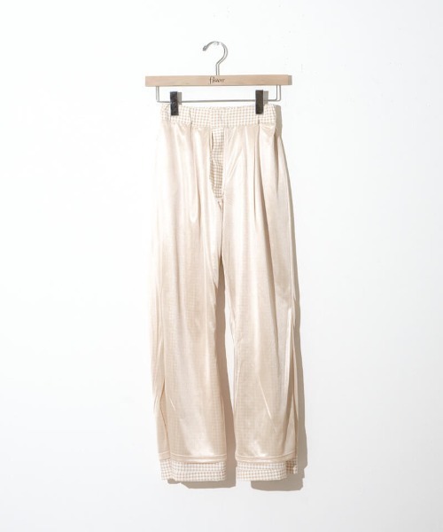 「flower」 ブーツカットパンツ FREE ブラック レディース_画像2