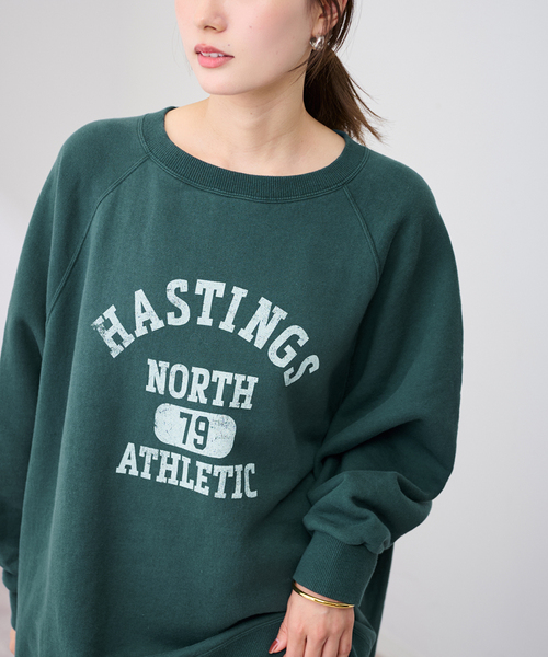 FRAMeWORK（フレームワーク） トレーナー スウェット 「追加」ラグラン