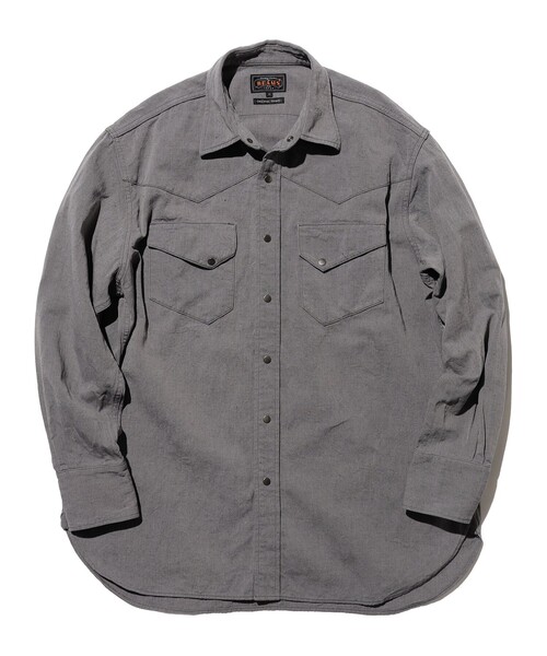 シャツ Western Shirt Light Canvas メンズの画像