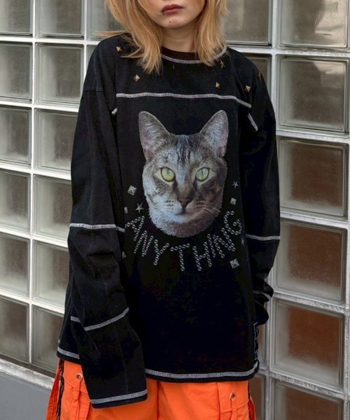 Candy Stripper（キャンディーストリッパー） tシャツ ANYTHING CAT