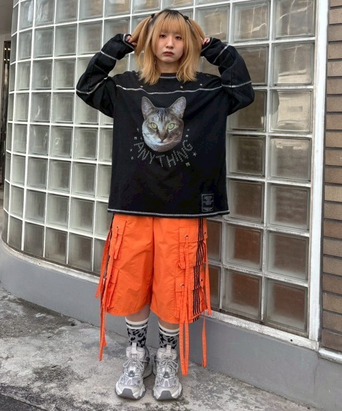 Candy Stripper（キャンディーストリッパー） tシャツ ANYTHING CAT