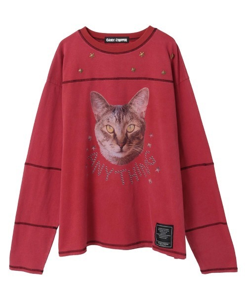 Candy Stripper（キャンディーストリッパー） tシャツ ANYTHING CAT