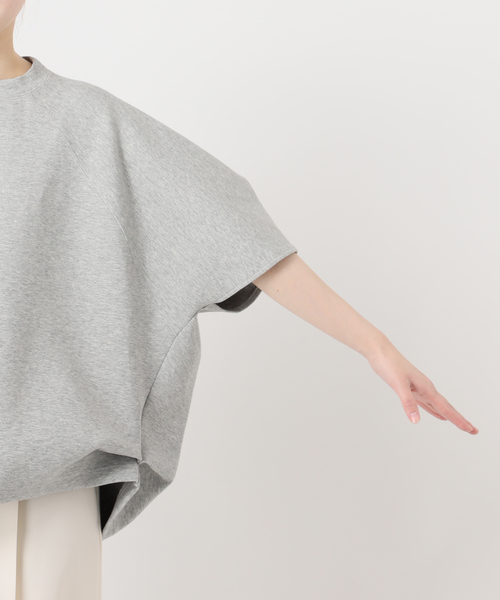 COGTHEBIGSMOKE Pentagonトップスチャコールグレー COGTHEBIGSMOKE(コグ ザ ビッグスモーク)｜24 HELLEN PENTAGON TOP