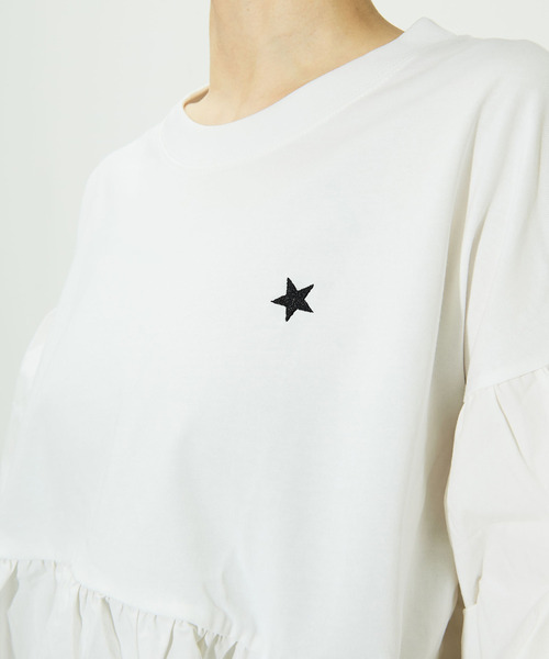 「CONVERSE TOKYO」 半袖カットソー FREE ブラック レディース_画像5