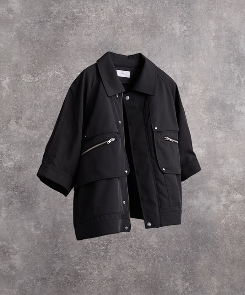 ADRER（アドラー） シャツ Smooth Tech Super Gimmick Shirt Jacket