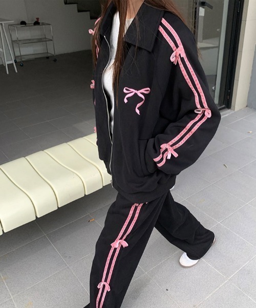 DIAVEL 「DIAVEL」 セットアップ M ブラック レディース : ZOZOTOWN