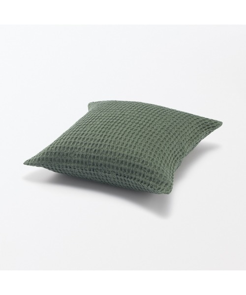 無印良品（MUJI） クッション クッションカバー インド綿洗いざらし