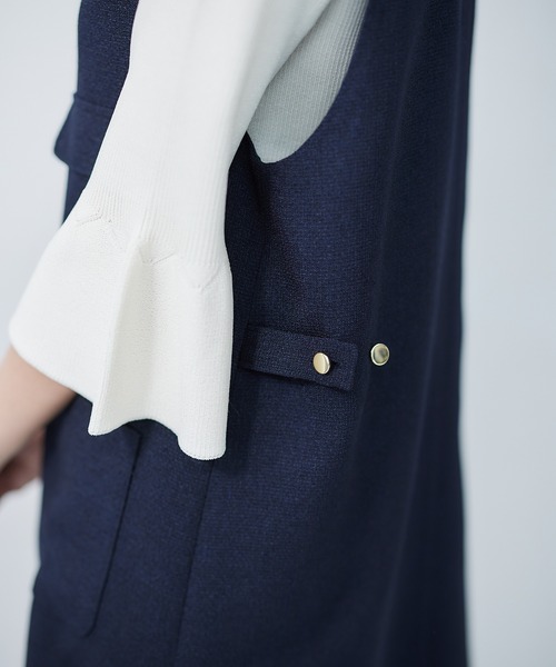 「12Twelve Agenda」 サロペットスカート M イエロー レディース_画像3