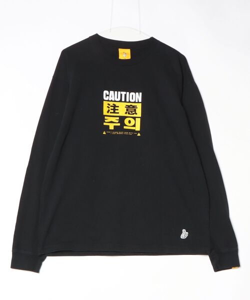 FR2」 長袖Tシャツ - ブラック メンズ FR2（エフアールツー）の 