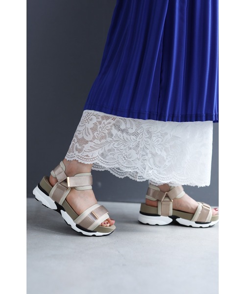 「CAWAII」 イージーパンツ M ホワイト レディース_画像3