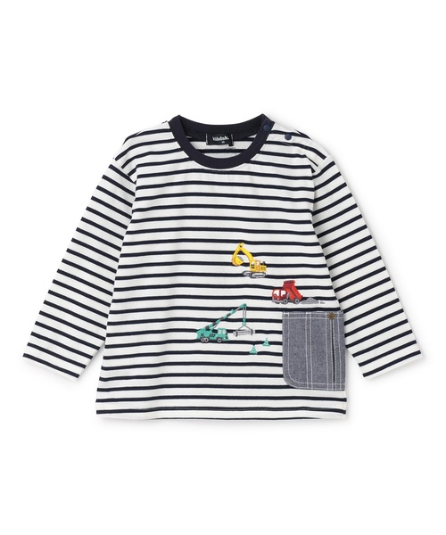 kladskap（クレードスコープ） tシャツ ポケットから働く車ボーダー