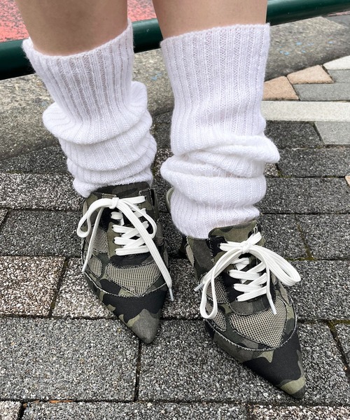 パンプス ポインテッドスニーカーミュール_15