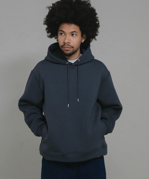 「URBAN RESEARCH Sonny Label」 プルオーバーパーカー LARGE チャコールグレー メンズ_画像2