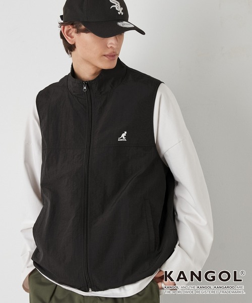 「KANGOL」 ベスト M ブラック メンズ