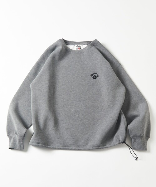 「FREAK'S STORE」 長袖Tシャツ SMALL チャコールグレー メンズ_画像5