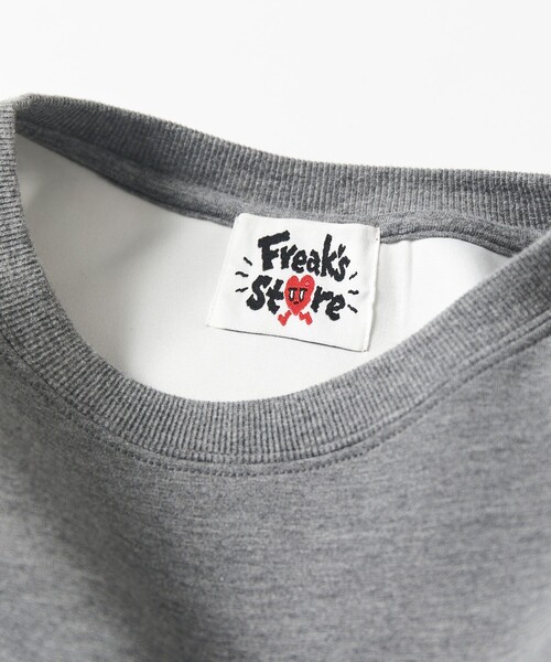 「FREAK'S STORE」 長袖Tシャツ SMALL チャコールグレー メンズ_画像8