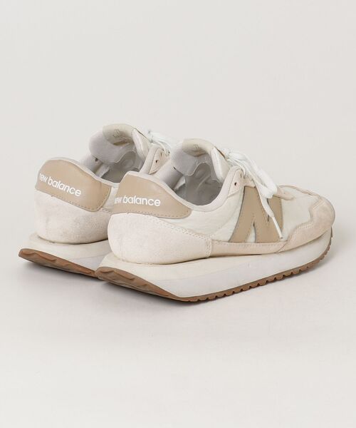「New Balance」 ローカットスニーカー 24.0cm ベージュ レディース_画像2