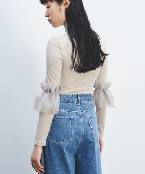 「PERNA」 ボレロ FREE ホワイト レディース_画像3