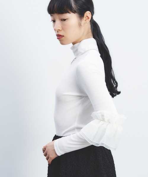 「PERNA」 ボレロ FREE ホワイト レディース_画像9